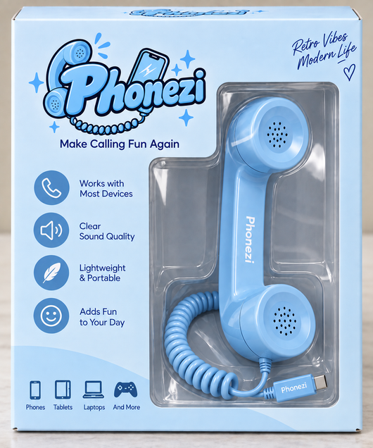 Phonezi™ Retro Handset